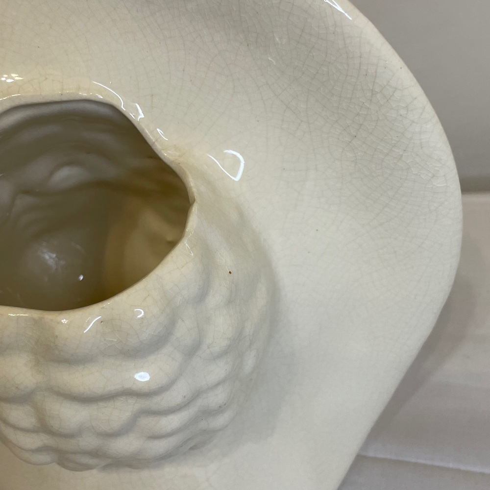 VINTAGE ROYAL HARGER Art Deco Woman with Broad Brimmed Hat Vase - Picture 9 of 12